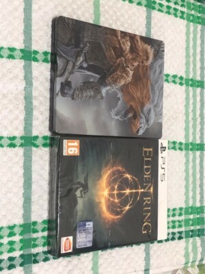 ELDEN RING PS5 Launch Edition + STEELBOOK PLAYSTATION 5 Italian Edition New