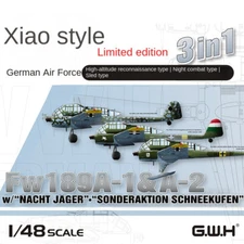 Great Wall Hobby S4820 1/48 Fw189A-1&A-2 W/Nacht Jager Sonderaktion Schneekufen