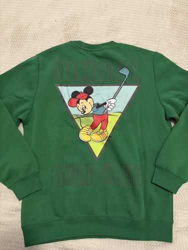 Mickey Golf Club Crew Neck Sweater L - Picture 2 of 2
