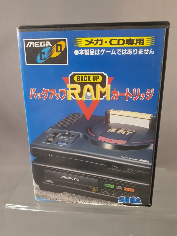 SEGA MEGADRIVE MEGA DRIVE MD Backup RAM Cartridge Japanese Version Boxed🟪