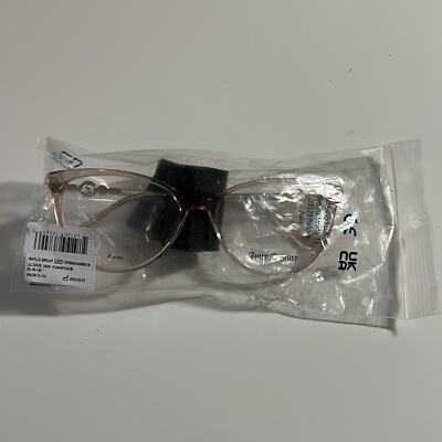 NWOT JUICY COUTURE Eyeglasses JU241 Transparent Champagne  display picture 2