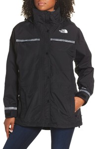 the north face 92 retro rage rain jacket in black