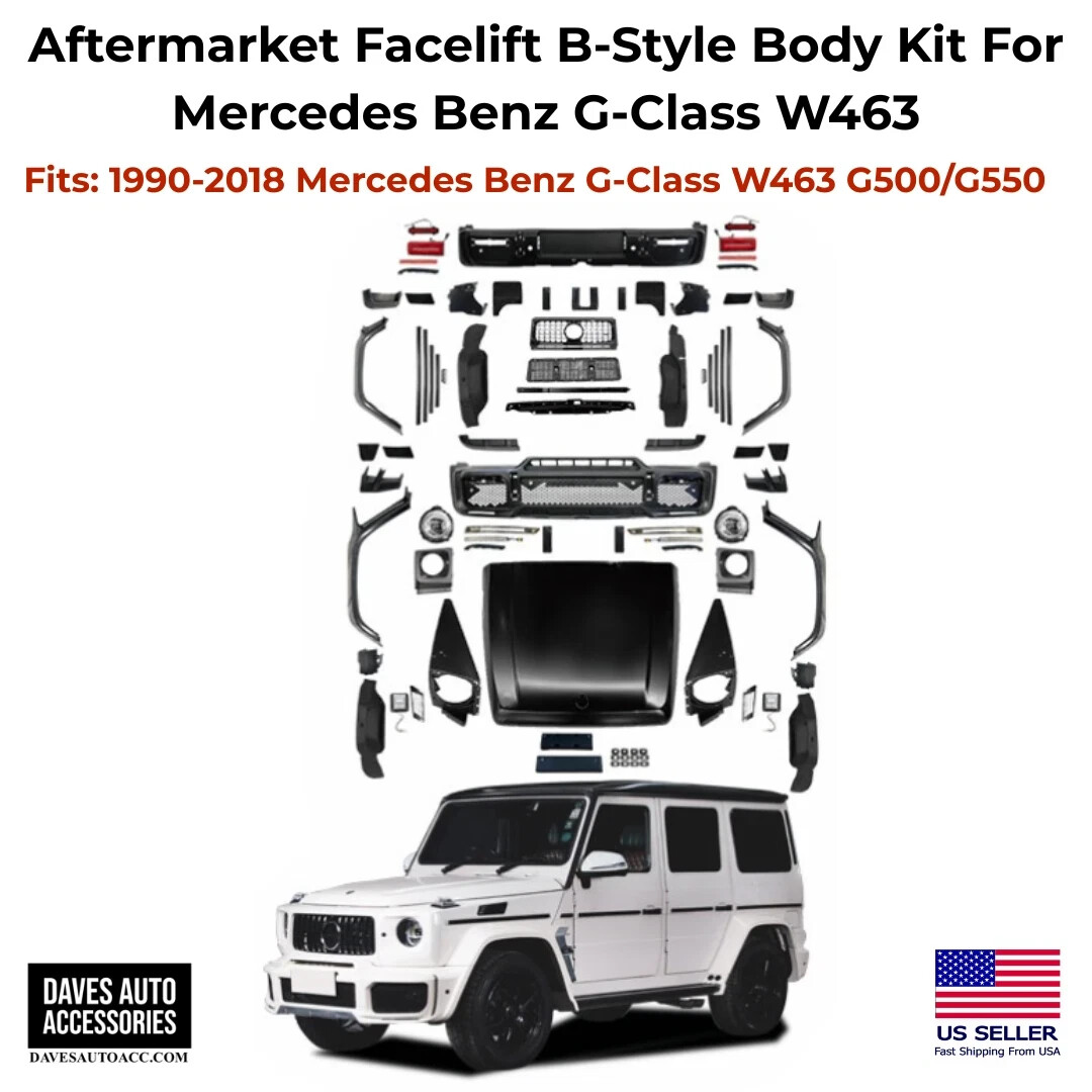 G Wagon W463 - W464 Widestar Full Conversion Kit Facelift Upgrade - 2020+ Brabus