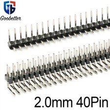 Single/Double Row Male PCB Right Angle Header Strip Connector 40 Pin 2.0mm Strip