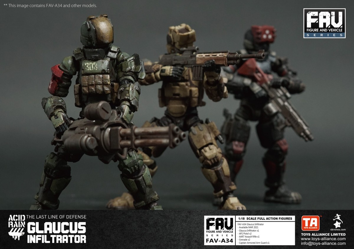 TOYS ALLIANCE Acid Rain FAV-A34 Glaucus Infiltrator | eBay