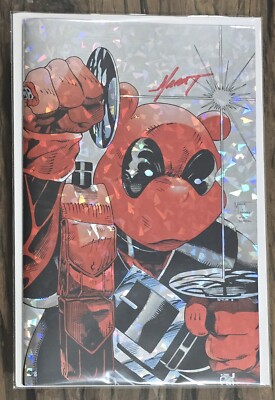 Do You Pooh #1 SDCC 2024 Konfetti Folie Exclusive Deadpool Hommage SIGNIERT von MARAT