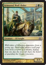 Armored Wolf-Rider x4 - Dragon's Maze - NM-Mint, English - Dragon's Maze