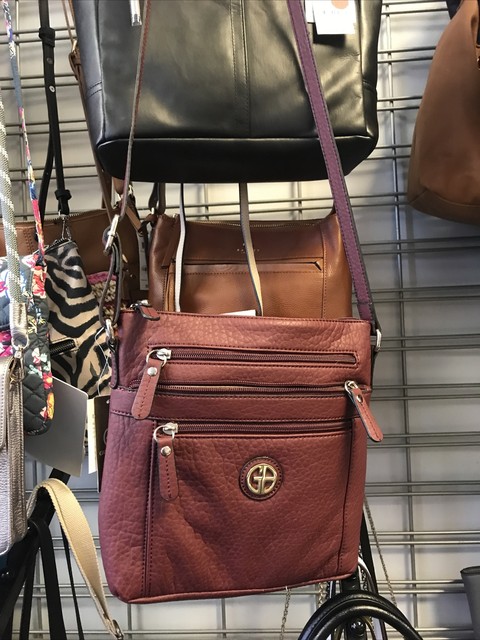 giani bernini pebble crossbody