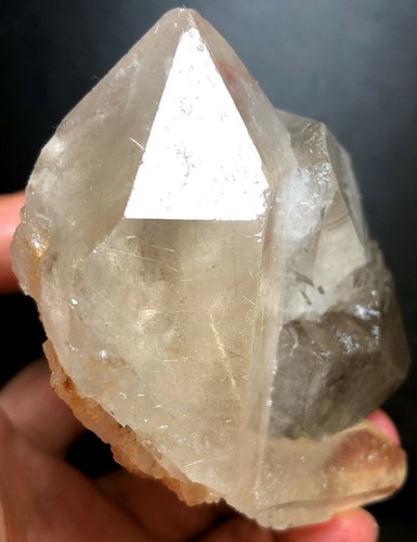 432g NATURAL Golden Hair Rutilated Quartz Crystal Point Specimen S424 - Picture 9 of 10