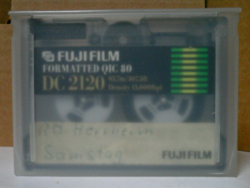 Für Iomega Bandlaufwerk 250 etc.: QIC 80 Mini-Data-Cartridge DC-2120 / Fuji Film - 第 2/4 張圖片