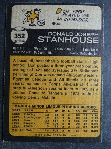 (VG) 1973 Topps Baseball Cards Complete Your Set U You Pick From List 221-440 - Picture 216 of 309
