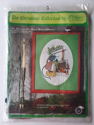 Paragon Christmas Collection The Stockings Were Hung Vintage Stickpackung