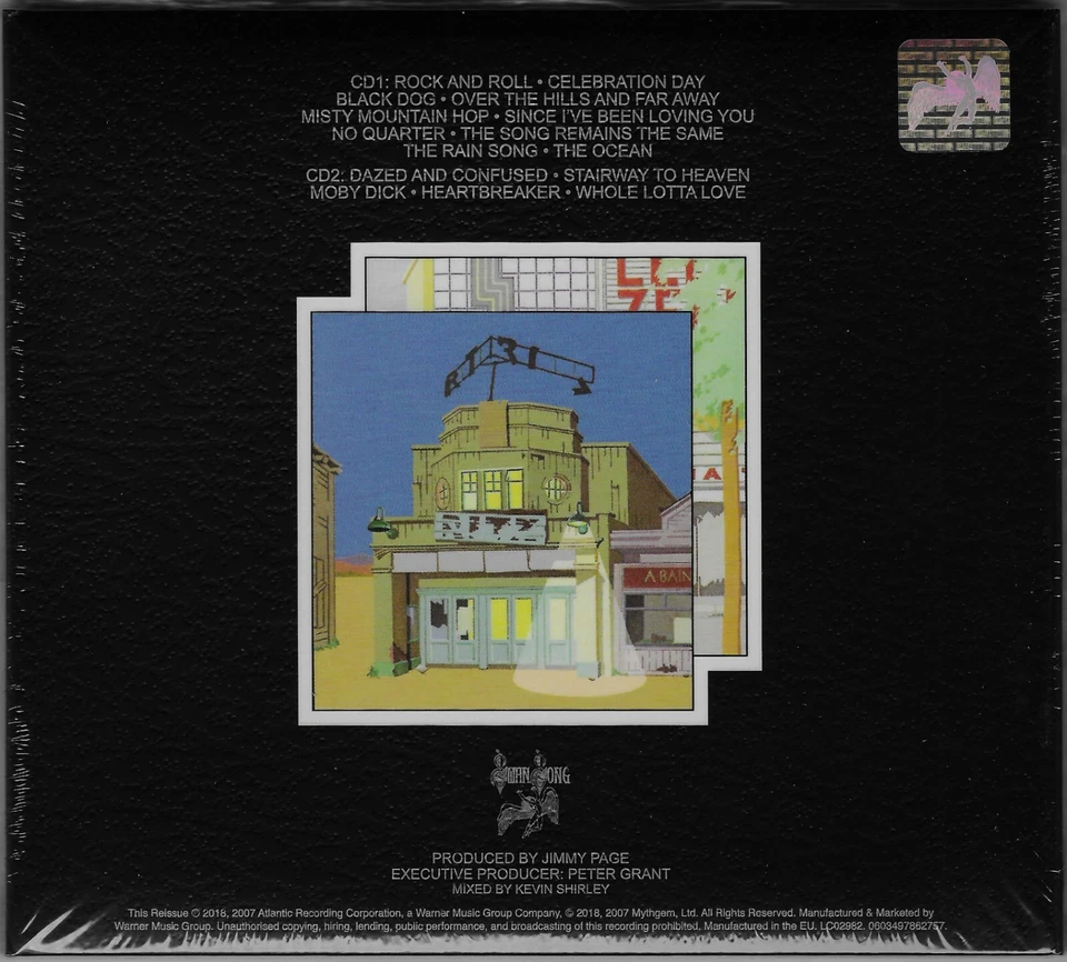 Led Zeppelin - The Song Remains The Same - Live - 2CD - Remastered - Neu - OVP - - Bild 2 von 2