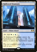 MTG Ravnica Allegiance RNA Hallowed Fountain MINT