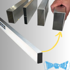 Heavy Duty Flooring/Screed Rule - Lengths - 3m to 6m - Aluminium Builders Rule