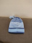 SNCO Boys' Blue/White 100% Acrylic San Francisco Beanie, one size — photo 5