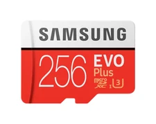 Samsung EVO PLUS 256 GB Micro SD Card (SD Adapter Included)