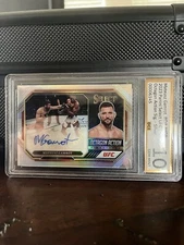 2023 Select Octagon Action Signatures Silver Mateusz Gamrot Autograph DCI 10
