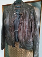 Neu! Lederjacke Damen Von OAKWOOD, Größe 2XL, griffiges Schafleder 