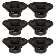 6 Goldwood Sound GW-8003/8 Full Range 8" Woofers w/ Whizzers 260W each Speakers