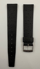 Genuine Vintage Swiss Black Tropic Star Dive Watch Band 19 mm