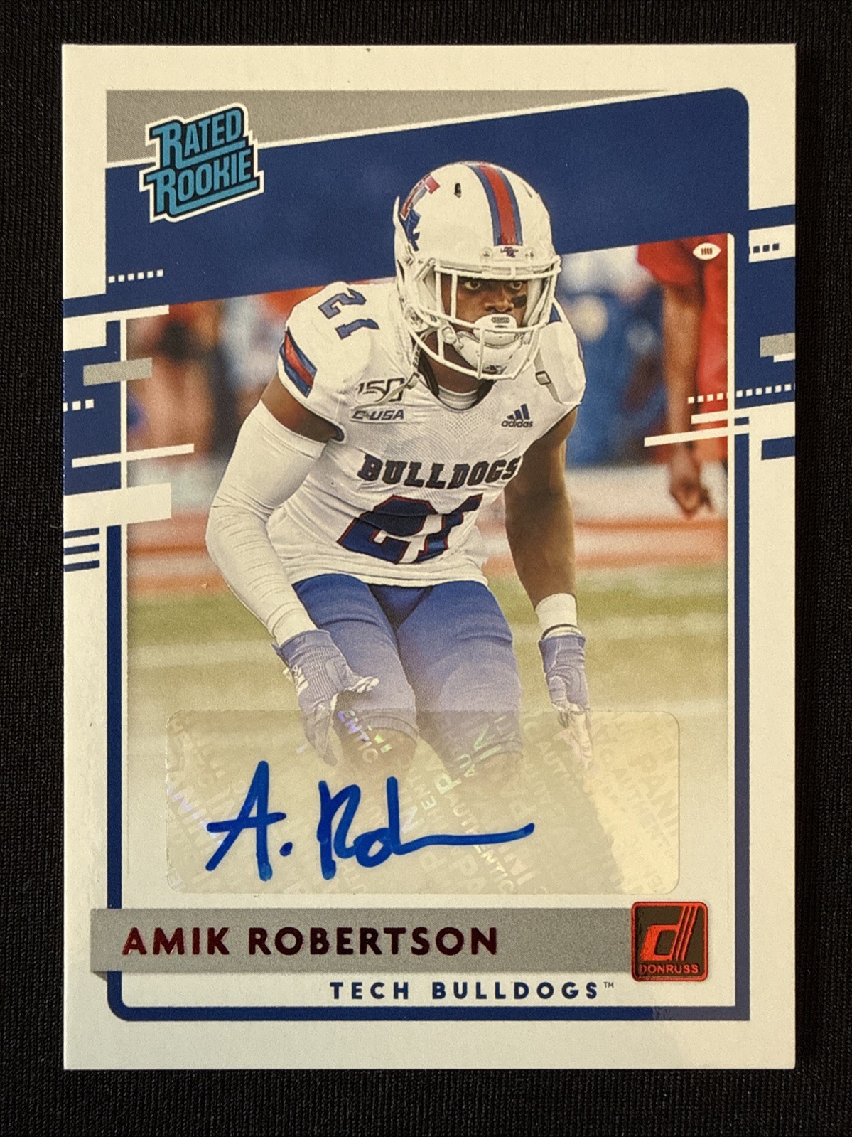 Amik Robertson card image