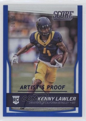2016 Score Rookies Jumbo Artist's Proof 26/50 Kenny Lawler #381 Rookie RC 1l2