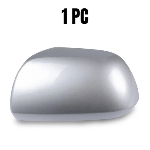 Silver Left Driver Wing Mirror Cover Cap Silver For Toyota Highlander 2008-2013