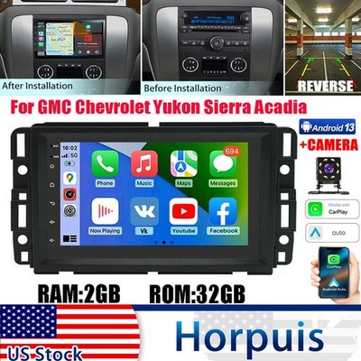 Car Stereo Radio For Chevrolet Tahoe 2007-2014 GMT900 Android 15 7'' 64G CarPlay