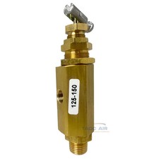 Sprężarka powietrza Rozładunek Pilot Zawór sterujący 1/4" Wtyk NPT 125-150 PSI