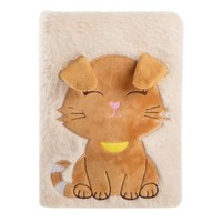 Idena Notizbuch Fluffy Katze Liniert 80 Blatt 80G/M² Din A5