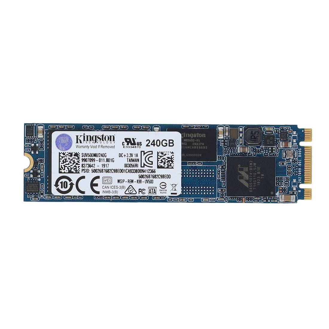 Kingston SUV500M8/240G 240GB M.2 2280 SATA 6Gbps SSD - 1yr Warranty