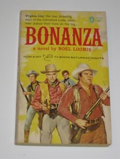 1961 BONANZA Michael Landon Lorne Greene Dan Blocker G Vintage TV tie-in pb book
