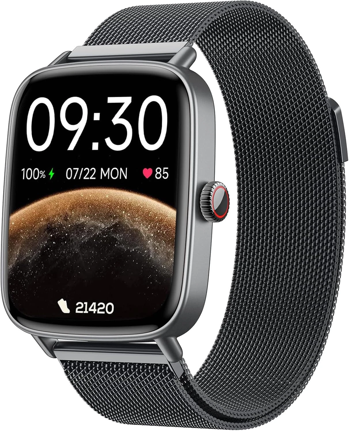 Smart Watch Men Women with Phone Function Wristwatch for iOS Android Outdoor