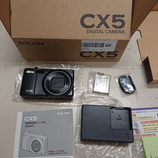 RICOH CX5 Compact Digital Camera Untested with Minor Wear and Tear