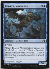 Falcon Abomination #52 Common Innistrad: Midnight Hunt Magic: The Gathering MP