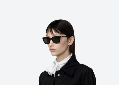 Gentle Monster Matiny 01 Black Acetate Square Sunglasses Black Lenses