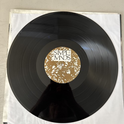 Simple Minds Once Upon A Time Vinyl LP W/Orig Insert VG+/VG+ - Picture 6 of 6