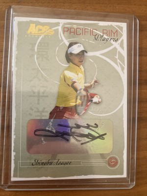 2006 ACE  PACIFIC RIM SHINOBU ASAGO AUTOGRAPH 