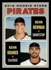 Pirates 2019 Rookie Stars (Kevin Newman / Kevin Kramer) 2019 Topps Heritage #372