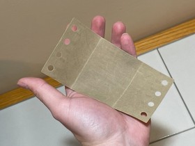 LEGO Indiana Jones Fabric Vehicle Roof Dk Tan 7622 x1837px1 x1 Cloth Only