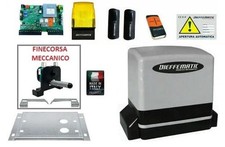 Kit Cancello Scorrevole 230V 600Kg Automazione Motore Si Adatta A Faac 740 748
