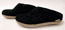 Glerups Wool Slippers with Leather Sole, Women's Size EU 38 / US 7.5-8