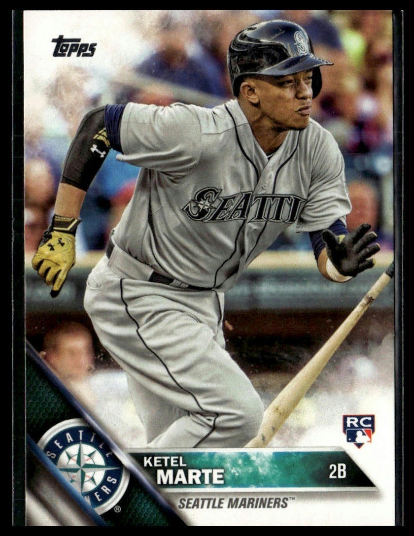 2016 Topps #73 Ketel Marte Rookie RC