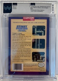 Street Fighter 2010: The Final Fight Nes Sealed WATA! Only 11 copy Sealed!