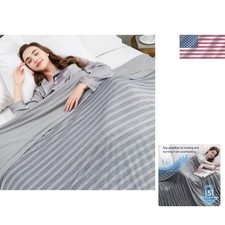 Summer Cooling Throw Blanket - Arc-Chill Q-Max 0.5, 50''x70'' for Hot Sleepers