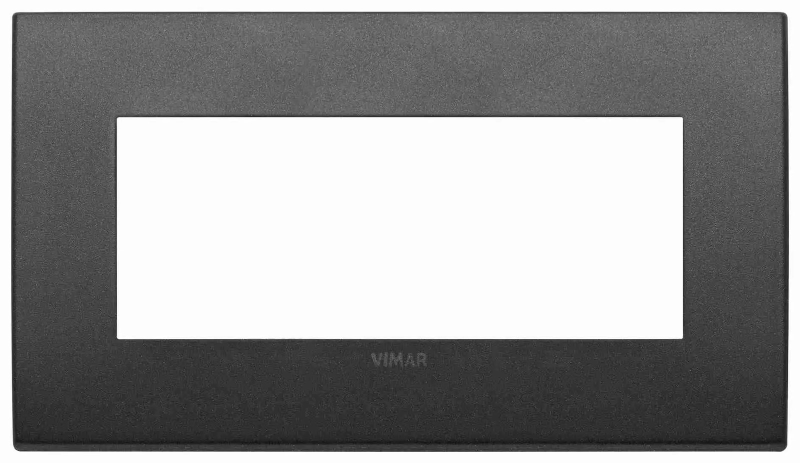 Placca Vimar Arké Classic 5 Posti 19649.01 Grafite | Design Elegante