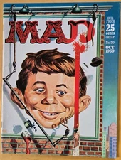 Mad Magazine 50 VG+ (4.5) E.C. Publications Inc, 10/59