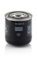 NEU - Mann-Filter W920/14 ÖLfilter FüR LDV Passend FüR Nissan