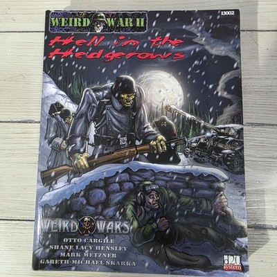 Weird Wars II Hell in Hedgerows Supplement d20 Pinnacle 13002 OGL RPG OOP Horror